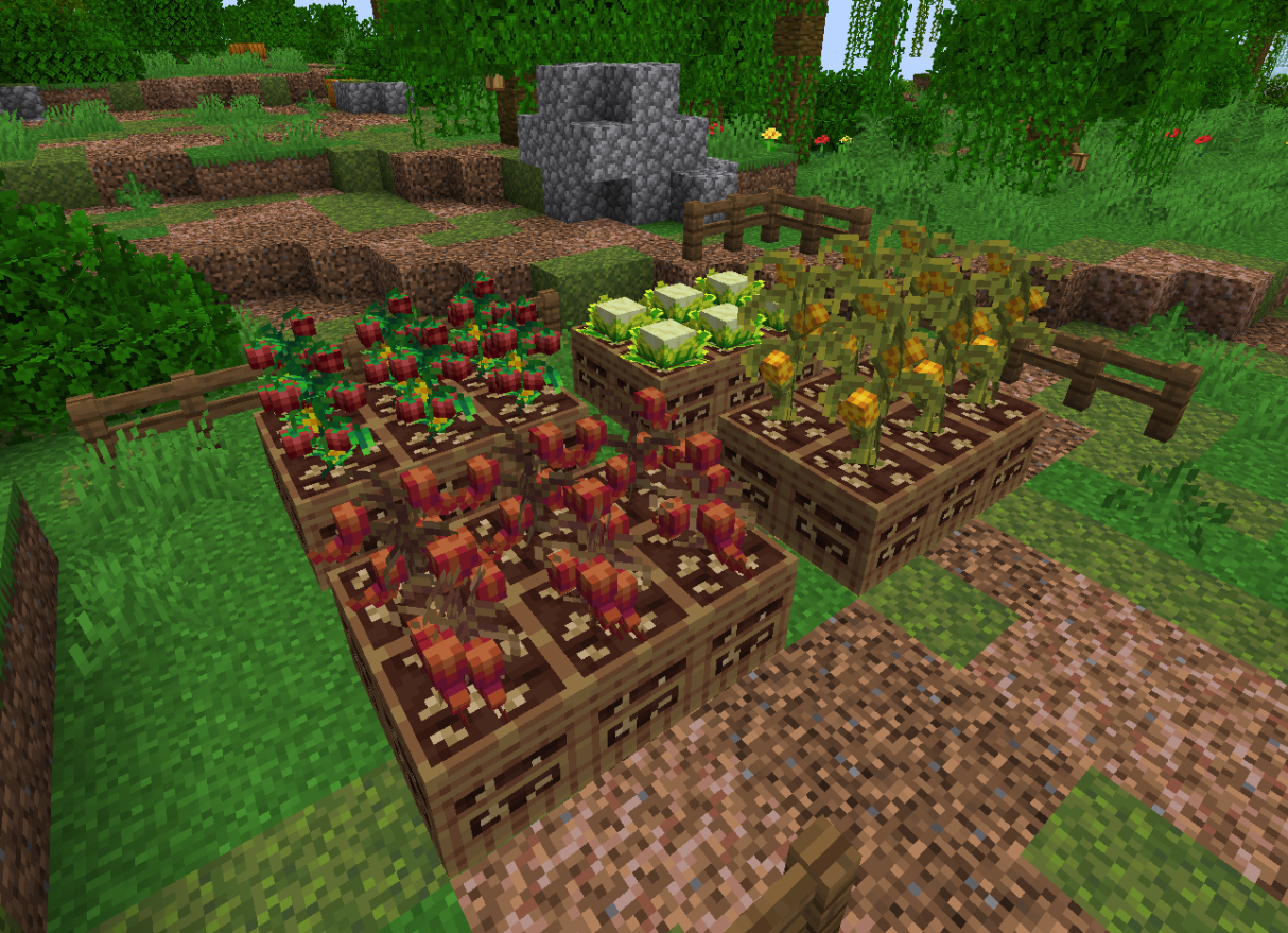 Custom Crops & Planter System