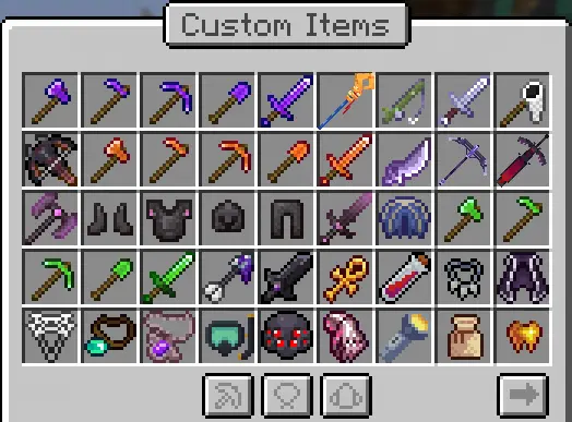 Over 300+ new custom Items